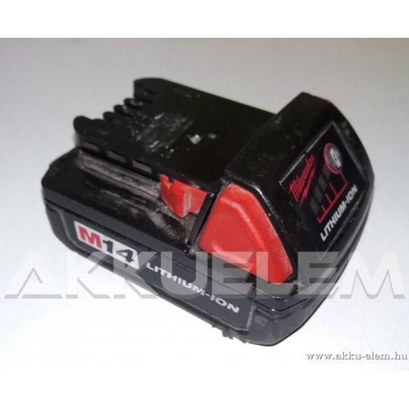 AKKUFELÚJÍTÁS Milwaukee M14 lítium-ion 14,4V 2Ah szerszámakku