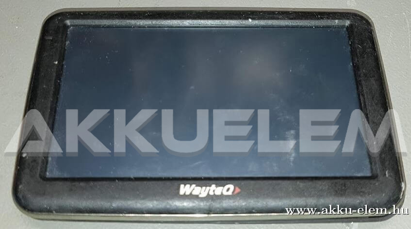 AKKUFELÚJÍTÁS Wayteq x920 navi akkucsere