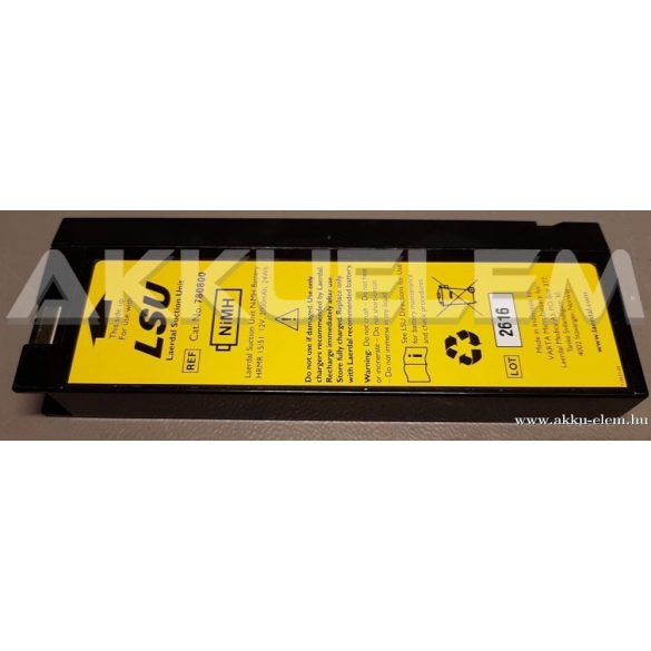 AKKUFELÚJÍTÁS LSU 780800, 12V 1600mAh