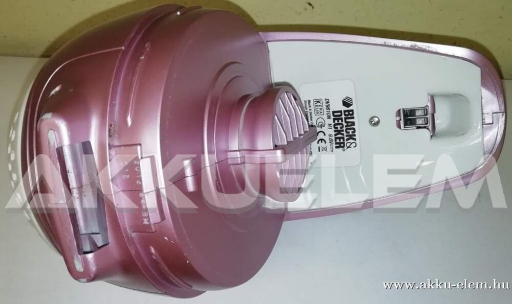 AKKUFELÚJÍTÁS Black & Decker DV9610N morzsaporszívó