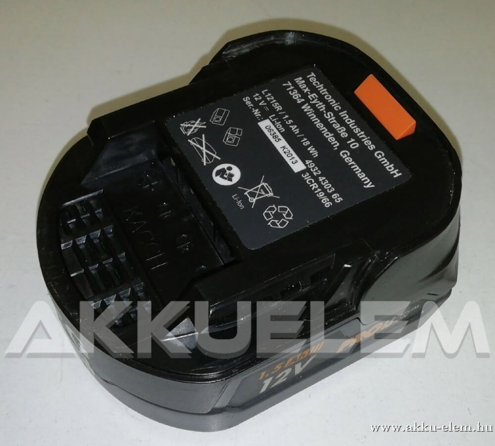 AKKUFELÚJÍTÁS AEG L1215 12V szerszámgép akkumulátor