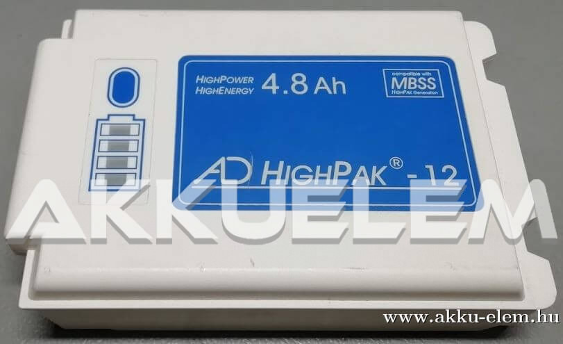 AKKUFELÚJÍTÁS AD Highpak defibrillátor akku