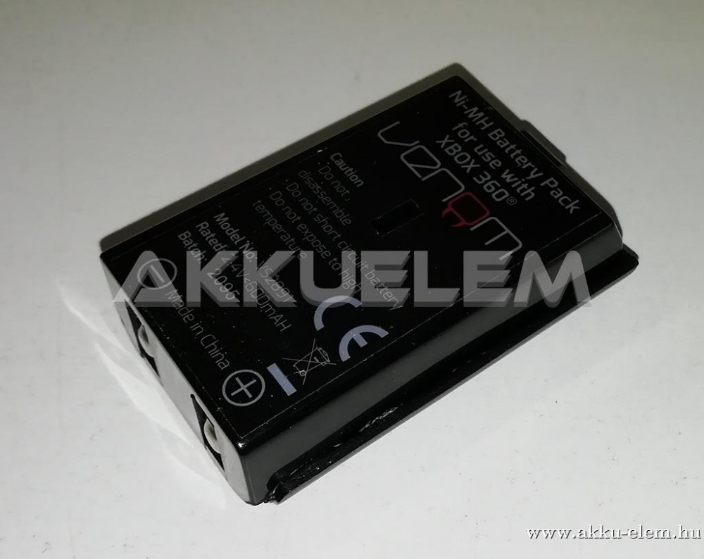 AKKUFELÚJÍTÁS XBOX 360 2.4V 1200mAh akkumulátor