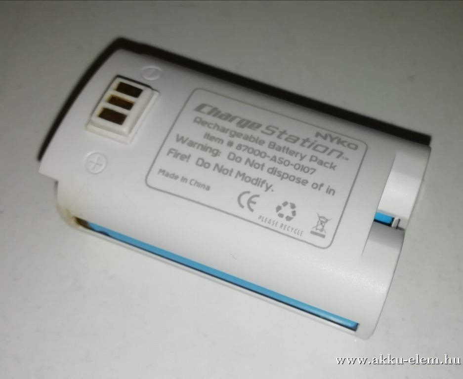 AKKUFELÚJÍTÁS Wii Nyko 87000-A50-0107
