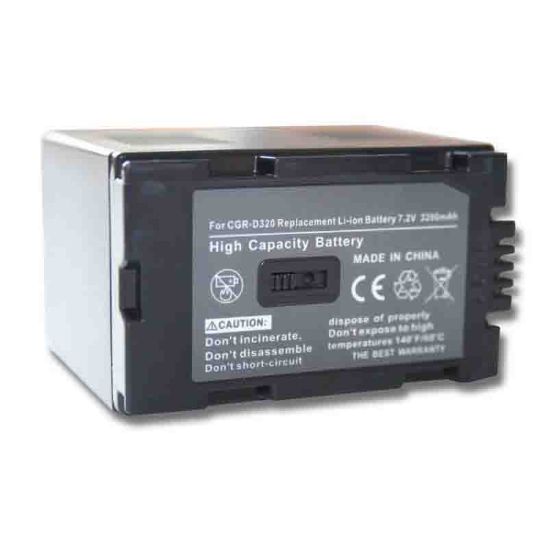   Panasonic CGR-D320 / Hitachi DZ-BP28 utángyártott akkumulátor