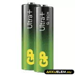 GP LR6 AA Ultra+ 15AUP elem 2db/csomag (ár/csomag)