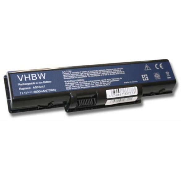 Acer Aspire 4310 6600mAh utángyártott akkumulátor