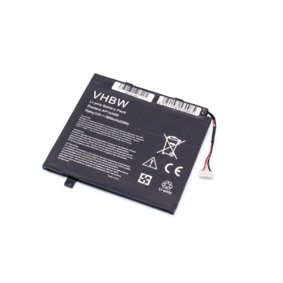 Acer Aspire Switch 10 AP14A8M 5900mAh utángyártott akkumulátor