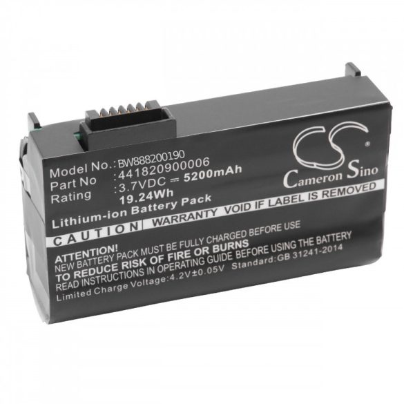 AdirPro PS236B 5200mAh utángyártott akkumulátor