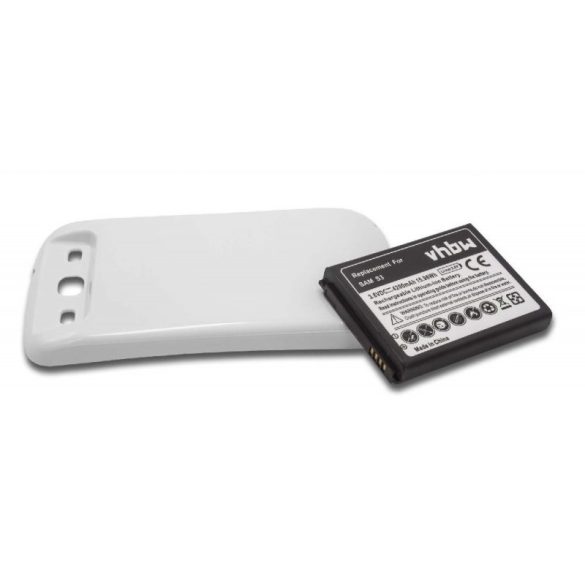 Akku 4200mAh fehérSamsung Galaxy S3 utángyártott akkumulátor