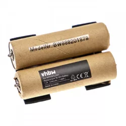   Akku-Set Panasonic ER146, ER147, Ni-MH, 1.2V, 1200mAh, WER507L2507 utángyártott akkumulátor - VHBW