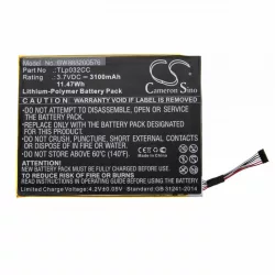   Alcatel One Touch Pixi 8 8.0 3G TLp032CC 3100mAh utángyártott akkumulátor