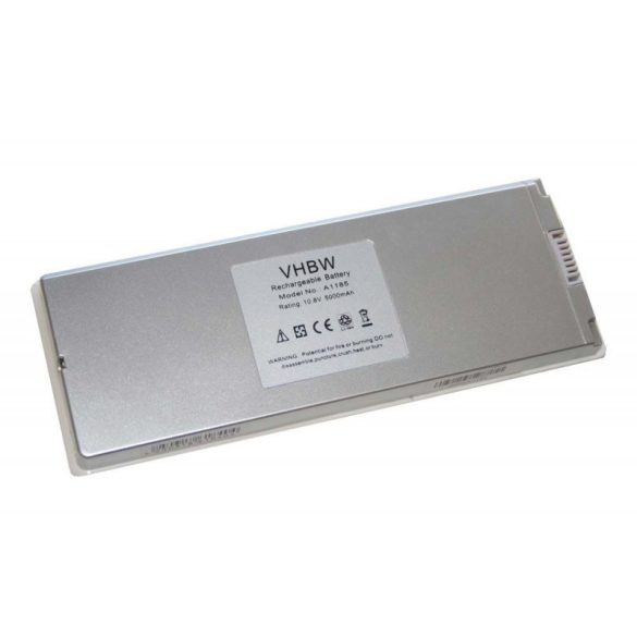 Apple Macbook 13' fehér 5000mAh utángyártott akkumulátor