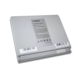   Apple Macbook 15' A1175 ezüst 5500mAh utángyártott akkumulátor - VHBW