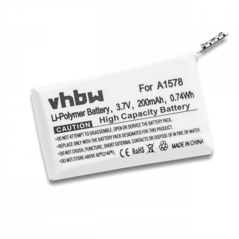   Apple Watch 38mm 42mm A1578 200mAh utángyártott okosóra akkumulátor