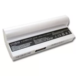   ASUS EEE PC 901 / 1000 fehér 6600mAh utángyártott akkumulátor - VHBW