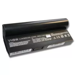   ASUS EEE PC 901 / 1000 fekete 6600mAh utángyártott akkumulátor - VHBW