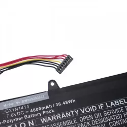   ASUS EeeBook X205 C21N1414 4800mAh utángyártott akkumulátor - VHBW