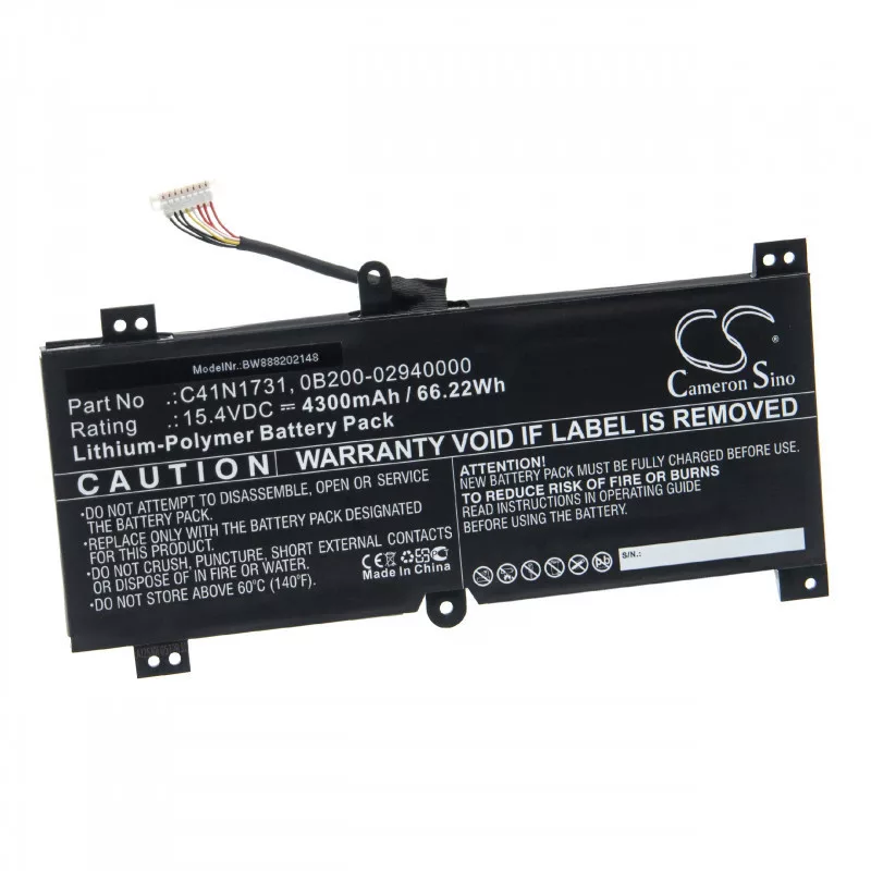Asus ROG SCAR II GL504GW-ES043T C41N1731 4300mAh utángyártott akkumulátor