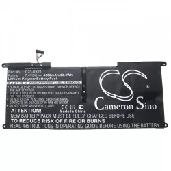   ASUS UX21 C23-UX21 4500mAh utángyártott akkumulátor - VHBW