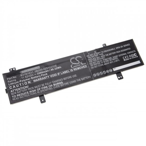 Asus VivoBook 15 X505B B31N1631 3500mAh utángyártott akkumulátor