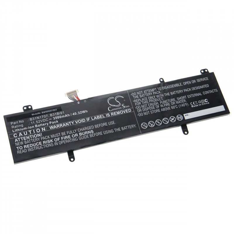 Asus VivoBook S14 B31N1707 4500mAh utángyártott akkumulátor