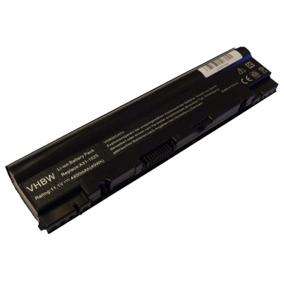 ASUS A31-1025 4400mAh utángyártott akkumulátor