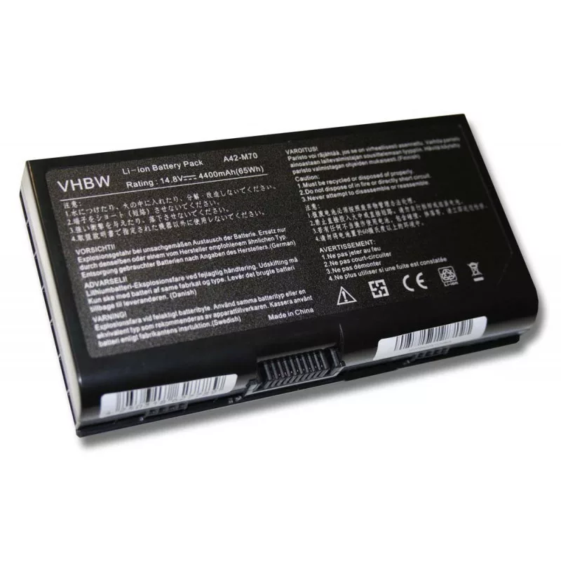 ASUS A42-M70 4400mAh utángyártott akkumulátor ASUS A42-M70 4400mAh utángyártott akkumulátor