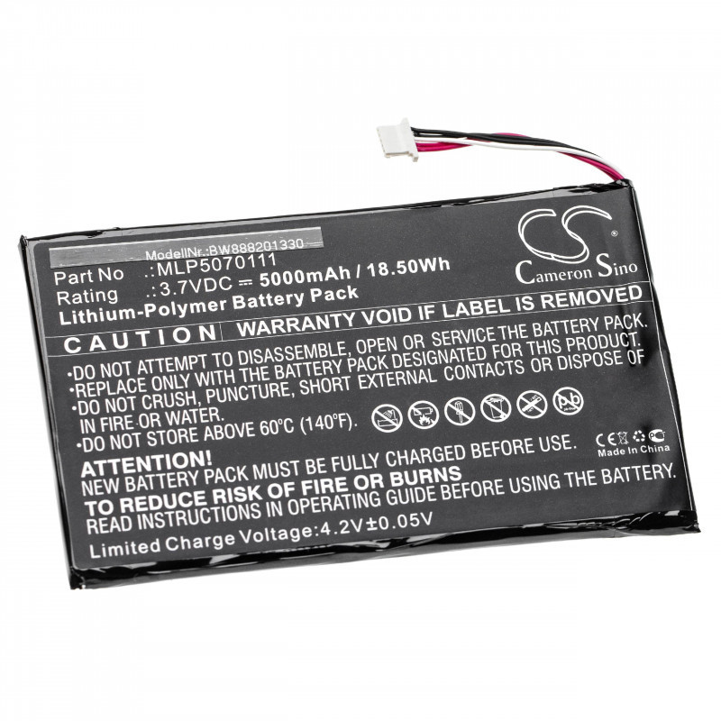 Autel MaxiSys Mini, MLP5070111, 5000mAh utángyártott akkumulátor