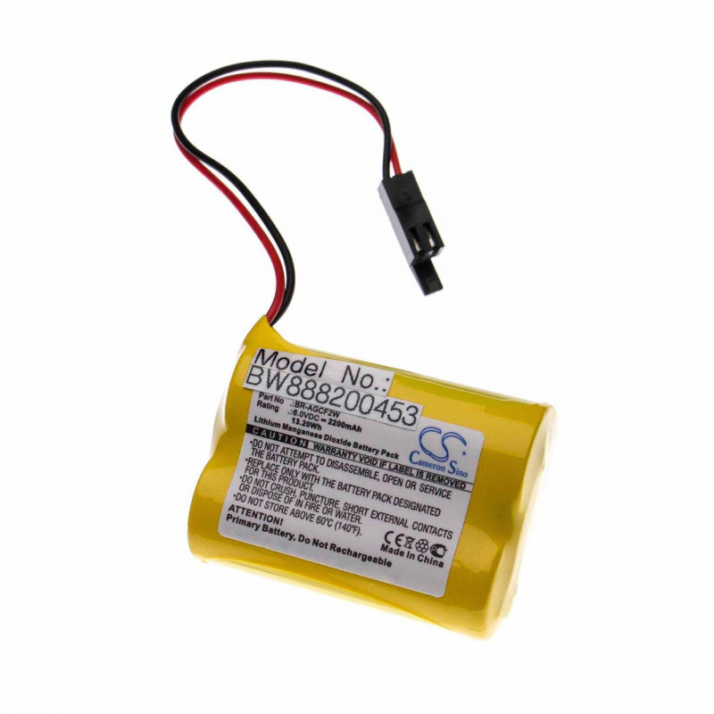GE Fanuc A98L-0031-0011/L BR-AGCF2W 2200mAh utángyártott akkumulátor