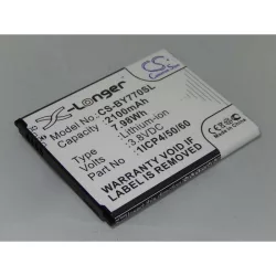   Beurer Babyphone BY77, 952.62, 952-62 2100mAh utángyártott akkumulátor - VHBW