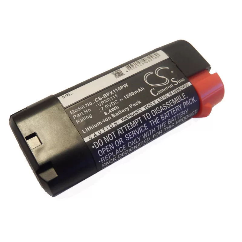 Black & Decker VPX1101 7.0V Li-ion 1200mAh utángyártott akkumulátor