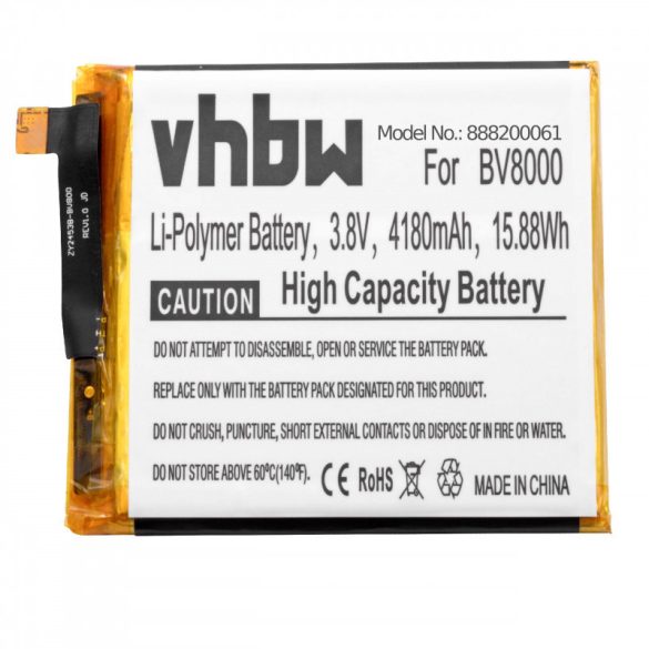 Blackview BV8000 4180mAh utángyártott akkumulátor