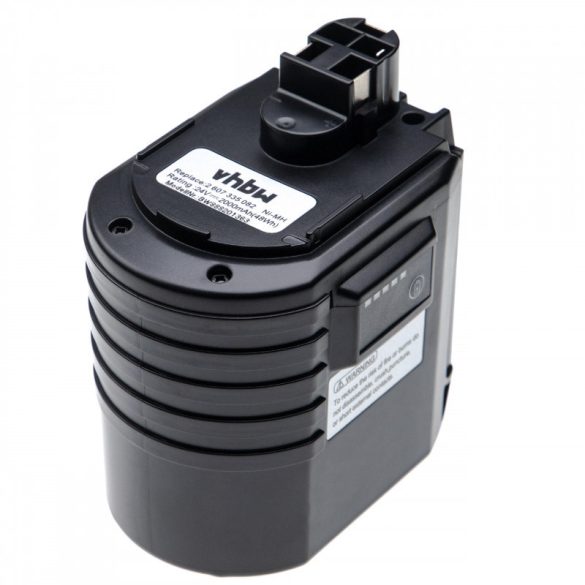 Bosch GBH 24VFR BST019 24V Ni-MH 2000mAh utángyártott akkumulátor