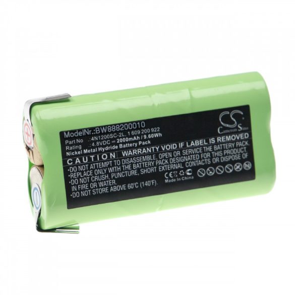 Bosch P800S 2000mAh utángyártott akkumulátor