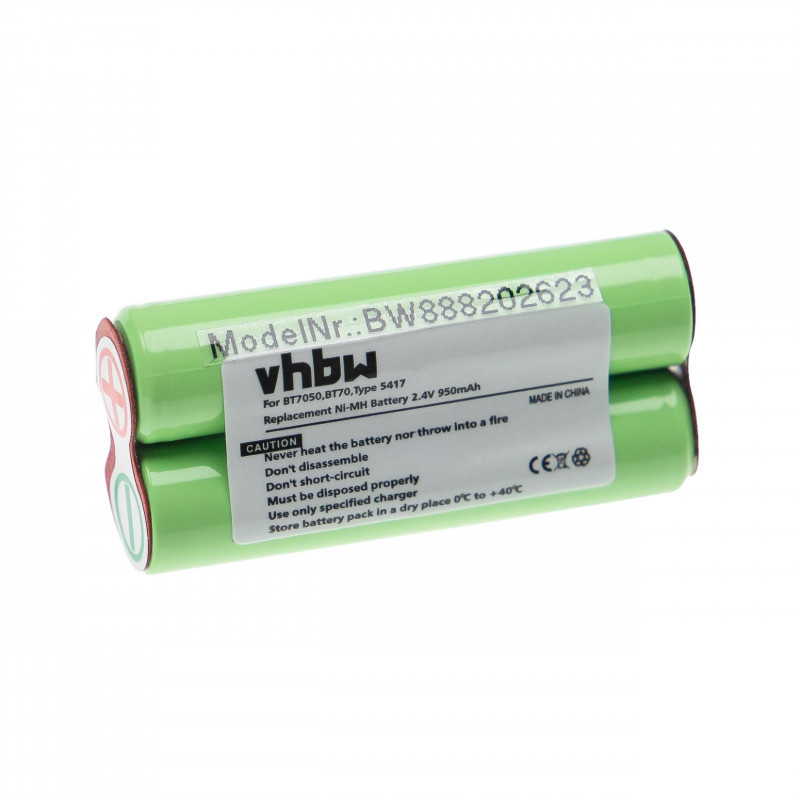 Batterie Rechargeable VHBW Pour Braun Type 5417 - 950 MAh, 2,4V NiMH - Neuf