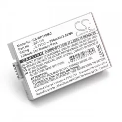 Canon BP-110 950mAh utángyártott akkumulátor - VHBW
