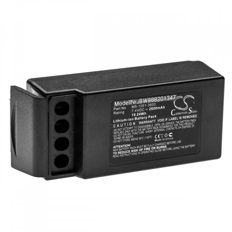 Cavotec M9-1051-3600 EX M5-1051-3600 2600mAh utángyártott akkumulátor