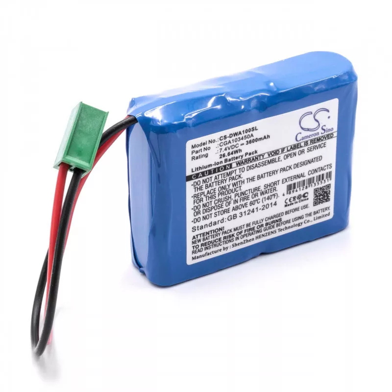 CEMB DWA 1000 wheel 3600mAh utángyártott akkumulátor