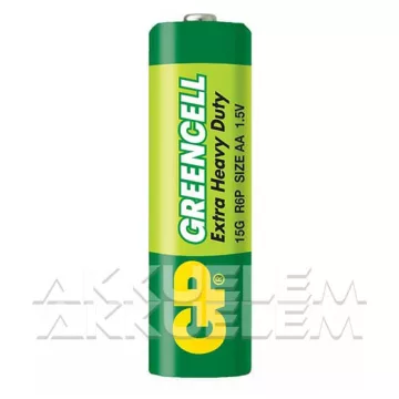   GP R6 AA Greencell 15G féltartós elem 4db/csomag (ár/csomag)