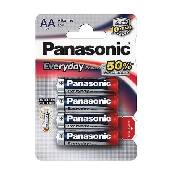 Panasonic Everyday Power LR6 AA elem 4db/csomag (ár/csomag)