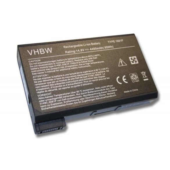 Dell Inspiron 2500 / 3800 -- 4400mAh utángyártott akkumulátor