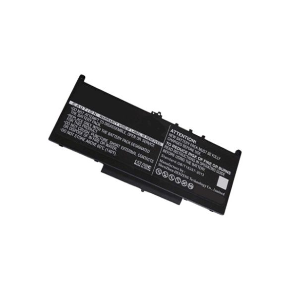 Dell Latitude 12 E7270 12 E7470 7200mAh utángyártott akkumulátor