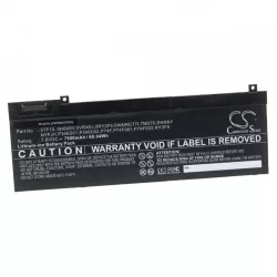   Dell Precision 7330 7900mAh utángyártott akkumulátor - VHBW