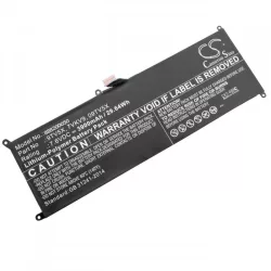 Dell XPS 12 9250 3900mAh utángyártott akkumulátor - VHBW