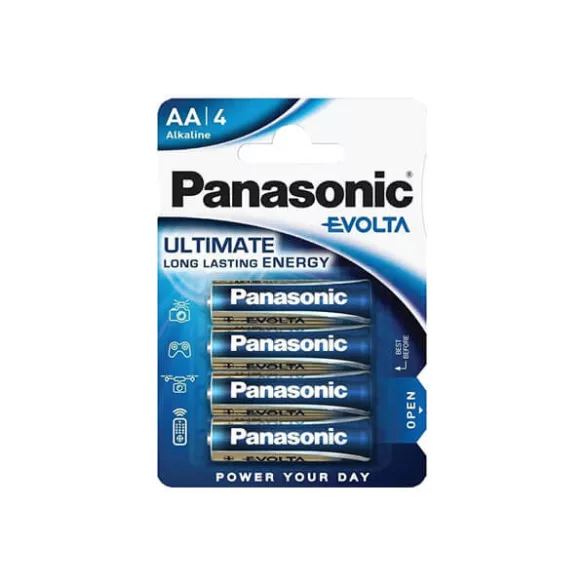 Panasonic EVOLTA LR6 AA elem 4db/csomag (ár/csomag)