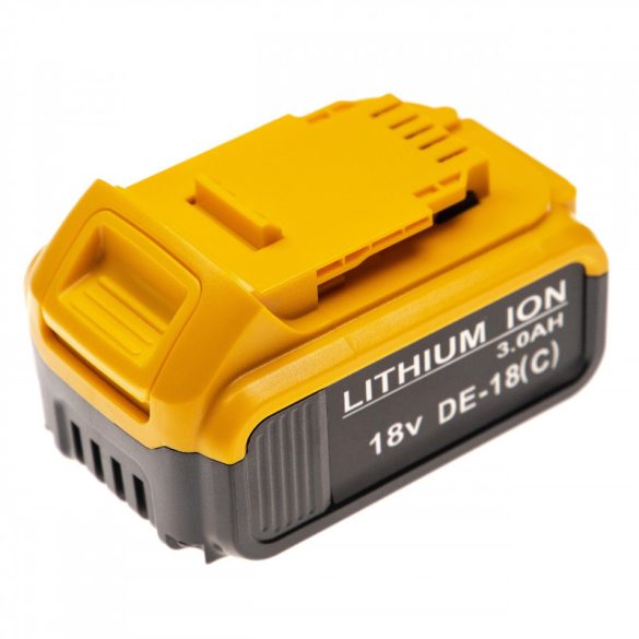 DeWalt DCD740 DCB180 Li-ion 18V 3000mAh utángyártott akkumulátor