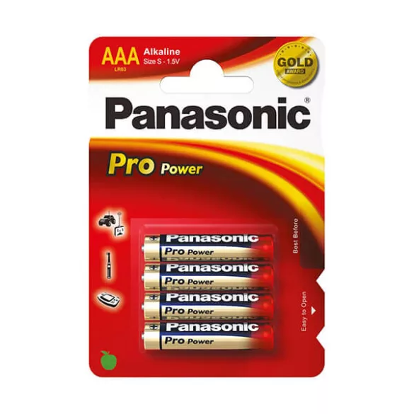 Panasonic Pro Power LR03 AAA elem 4db/csomag (ár/csomag)