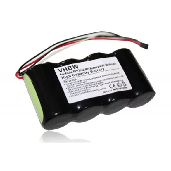 Fluke – BP130 3000mAh utángyártott akkumulátor - VHBW