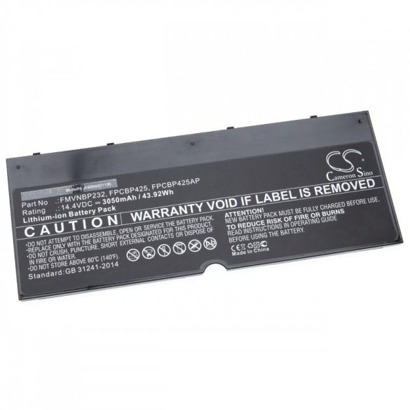 Fujitsu Lifebook T904 FMVNBP232 3050mAh utángyártott akkumulátor